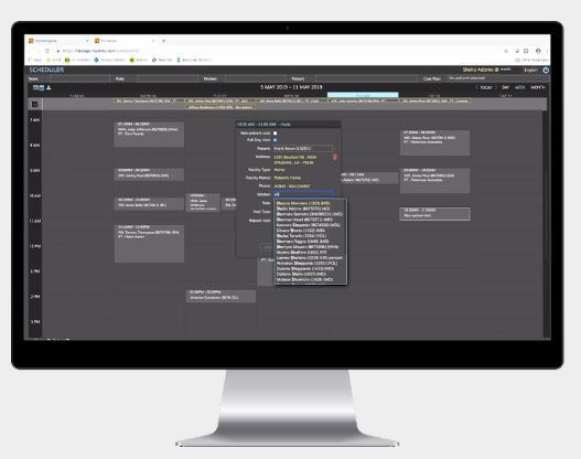 screenshot of mumms Software